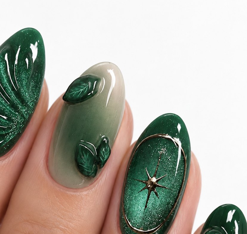 Malachite — détail de la finition
