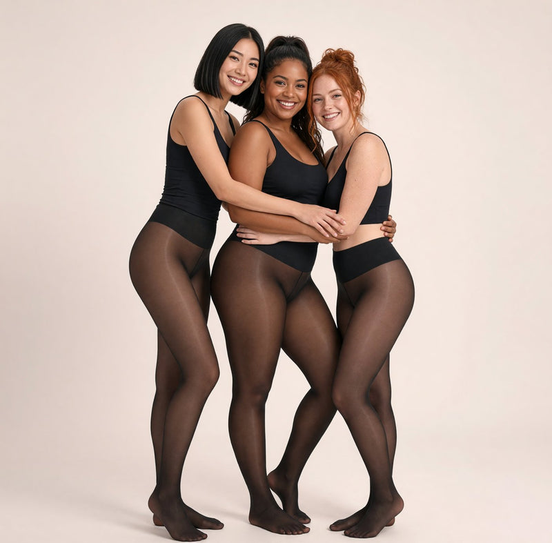 Trois femmes en collants
